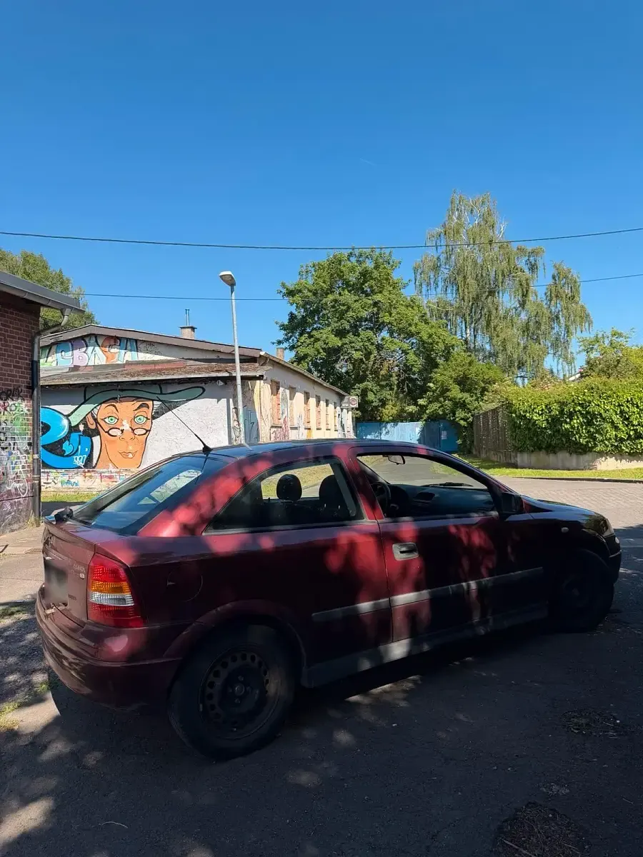 Gebraucht Opel Astra 86 PS (63 kW) 2000 Rot Kleinwagen
