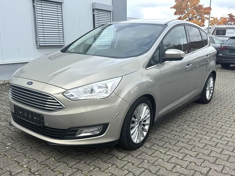 Grau Gebraucht 2016 Ford C-MAX Titanium Van / Kleinbus | 14.990 € (Etwas zu teuer) - Bild 1/4