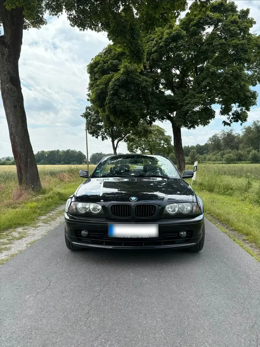 Gebraucht BMW 325 Cabriolet 192 PS (141 kW) 2000 Schwarz Cabrio