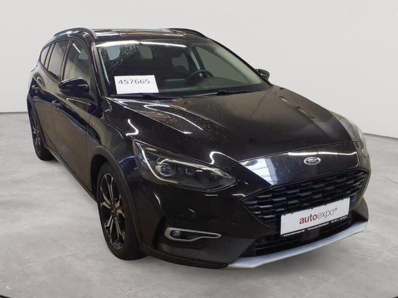 Obsidianschwarz metallic Gebraucht 2020 Ford Focus Active Kombi | 12.290 € (Guter Preis) - Bild 1/4