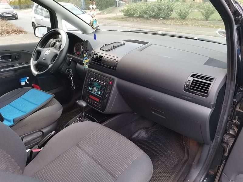 Gebraucht Seat Alhambra 116 PS (85 kW) 2007 Schwarz Van / Kleinbus