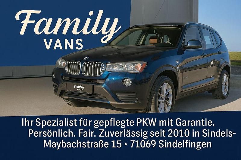 Blau Gebraucht 2014 BMW X3 Sport Line SUV | 14.999 € (Fairer Preis) - Bild 1/4