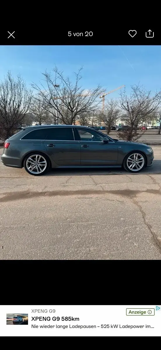 Gebraucht Audi A6 S-Line 272 PS (200 kW) 2015 Grau Kombi