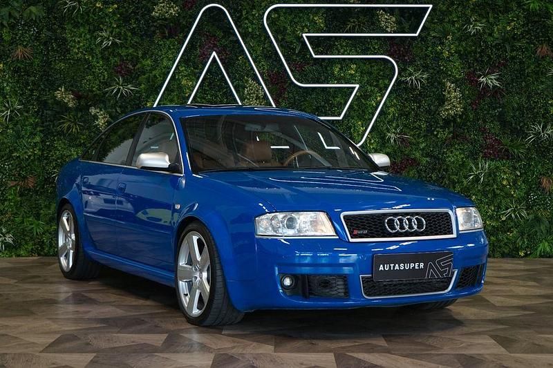 Blau Gebraucht 2004 Audi RS6 Performance Limousine | 38.900 € (Fairer Preis) - Bild 1/3