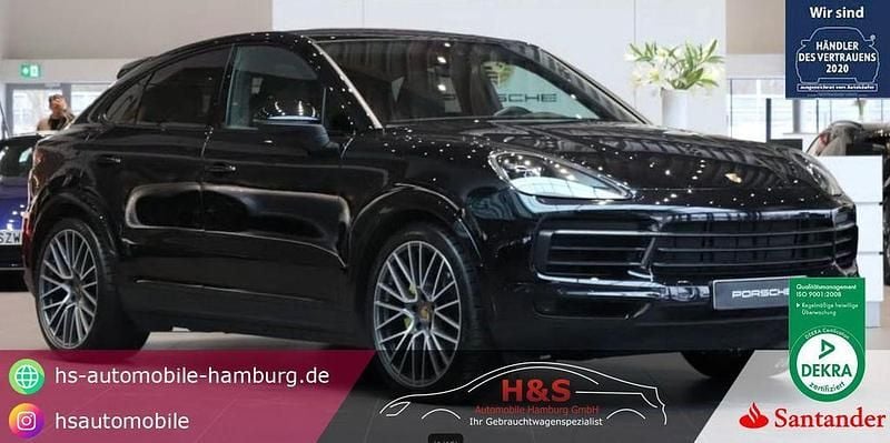 Gebraucht Porsche Cayenne Coupe 462 PS (339 kW) 2020 Tiefschwarz Coupé