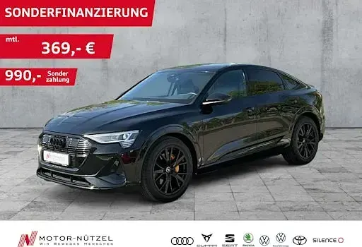 Second-hand Audi Q8 Sportback e-tron S-Line 300 kW (408 CP) 2022 Negru SUV
