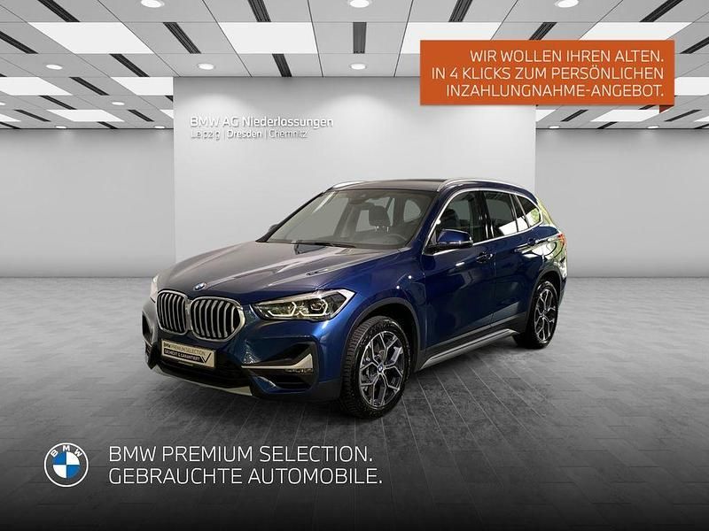 Blau Gebraucht 2021 BMW X1 Performance SUV | 29.911 € (Etwas zu teuer) - Bild 1/4