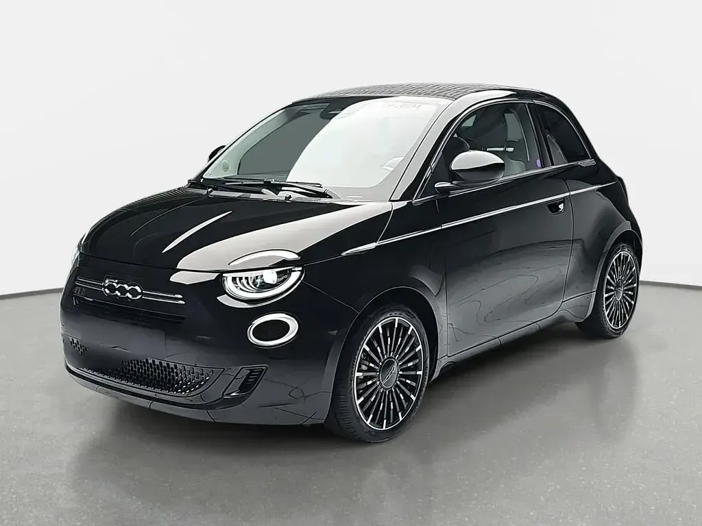 Neu Fiat 500C La Prima 65 PS (47 kW) 2026 Onyx schwarz Cabrio