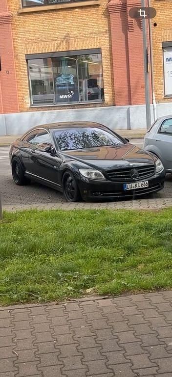 Gebraucht Mercedes CL500 387 PS (284 kW) 2007 Schwarz Coupé