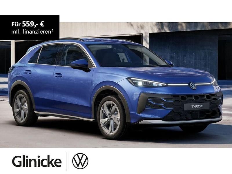 Blau Neu 2025 VW T-Roc Life SUV | 39.990 € (Etwas zu teuer) - Bild 1/3