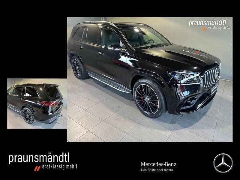 Schwarz Gebraucht 2021 Mercedes GLS63 AMG AMG SUV | 99.900 € - Bild 1/4