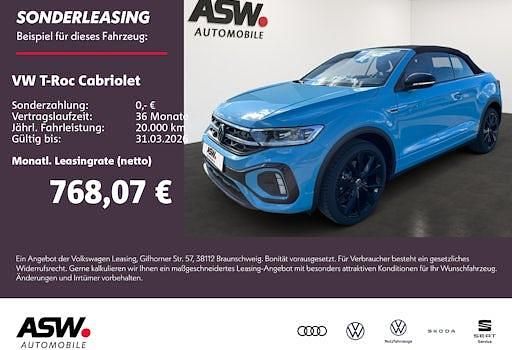 Neu VW T-Roc R-line 150 PS (110 kW) 2025 Blau SUV