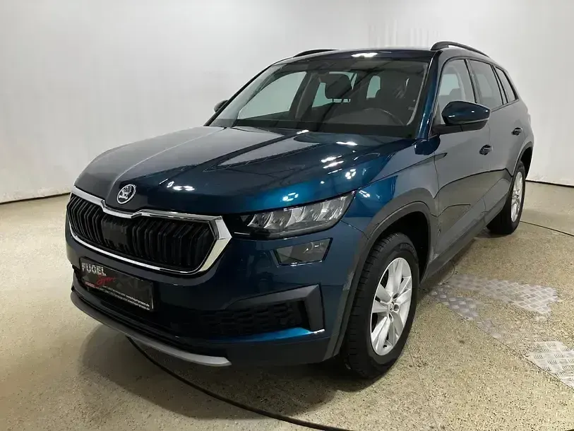 Gebraucht Skoda Kodiaq Ambition 150 PS (110 kW) 2022 Lavablau metallic SUV