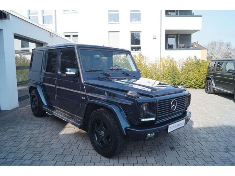 Gebraucht Mercedes G500 296 PS (217 kW) 2004 Smaragdschwarz (metallic) SUV