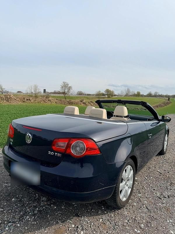 Gebraucht VW Eos 200 PS (147 kW) 2009 Blau Cabrio