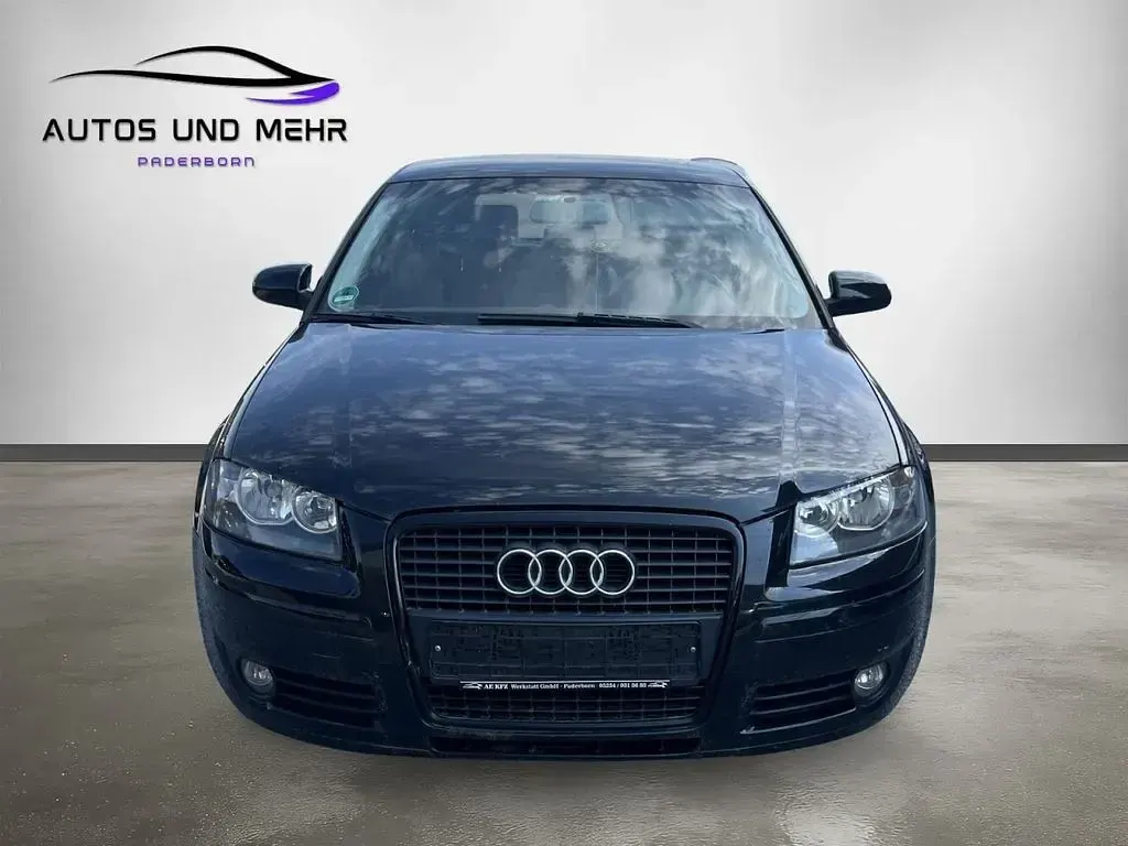 Gebraucht Audi A3 Attraction 125 PS (91 kW) 2008 Schwarz Kleinwagen