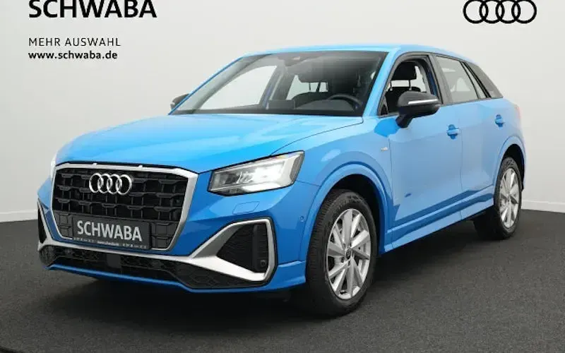 Gebraucht Audi Q2 S-Line 150 PS (110 kW) 2022 Turboblau SUV