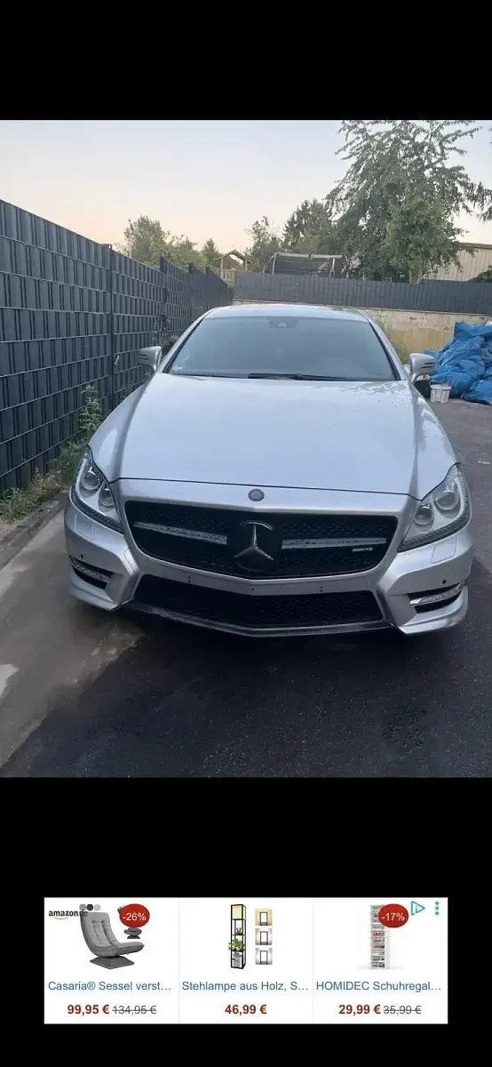 Gebraucht Mercedes CLS500 AMG 408 PS (300 kW) 2012 Silber Coupé