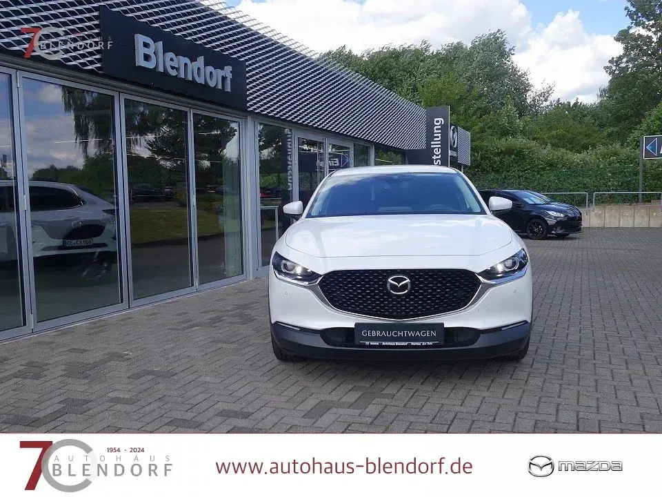 Gebraucht Mazda CX-30 Active 122 PS (89 kW) 2020 Satinweiß SUV