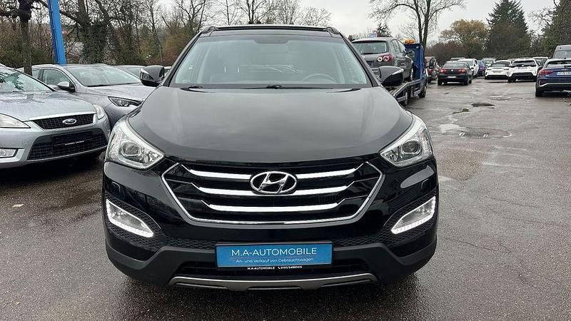 Schwarz Gebraucht 2013 Hyundai Santa Fe Premium SUV | 12.990 € (Fairer Preis) - Bild 1/4
