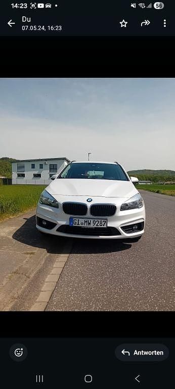 Gebraucht BMW 216 Active Tourer 116 PS (85 kW) 2016 Weiß Van / Kleinbus