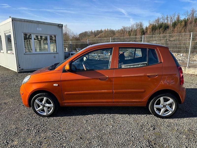 Gebraucht Kia Picanto LX 65 PS (47 kW) 2009 Orange Kleinwagen
