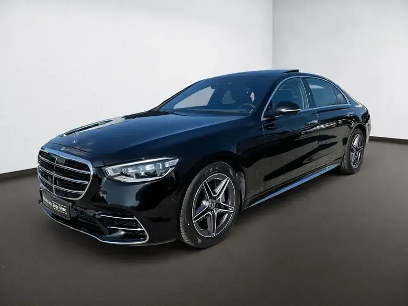 Gebraucht Mercedes S350 AMG 313 PS (230 kW) 2025 Metalliclack obsidianschwarz Limousine