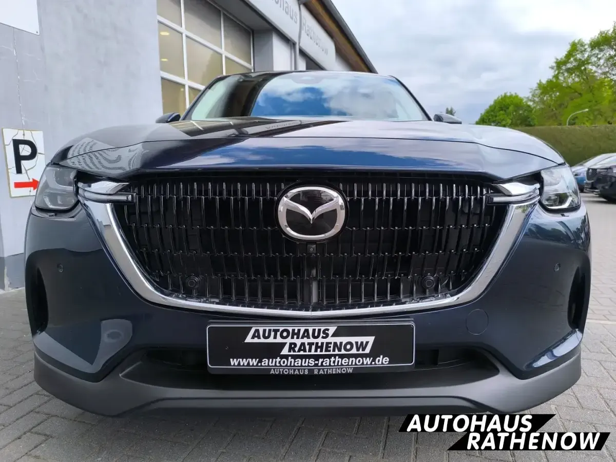 Gebraucht Mazda CX-60 Exclusive-Line 328 PS (241 kW) 2024 Mitternachtsblau metallic SUV