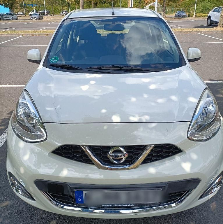 Weiß Gebraucht 2017 Nissan Micra Acenta Kleinwagen | 8.000 € (Fairer Preis) - Bild 1/4