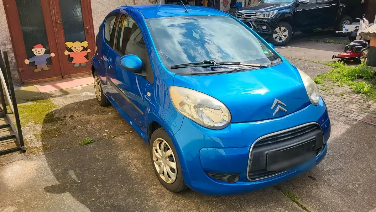 Gebraucht Citroën C1 68 PS (50 kW) 2009 Blau Kleinwagen