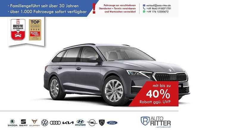 Neu Skoda Octavia Selection 150 PS (110 kW) 2026 Grau Kombi