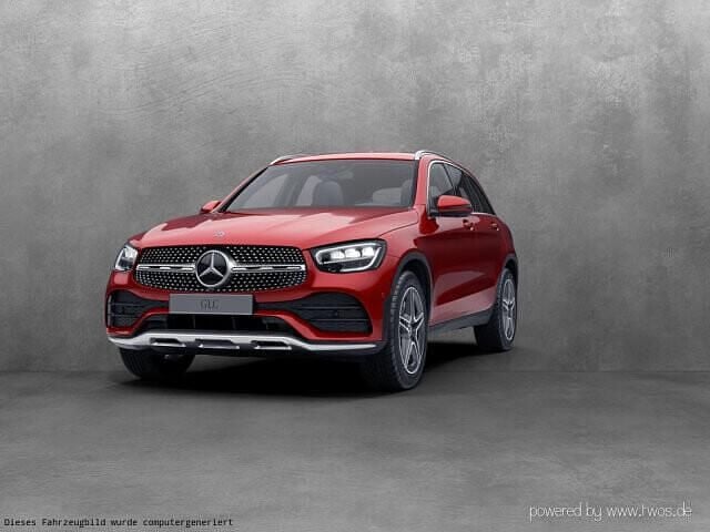 Gebraucht Mercedes GLC200 AMG line 197 PS (144 kW) 2021 Rot SUV