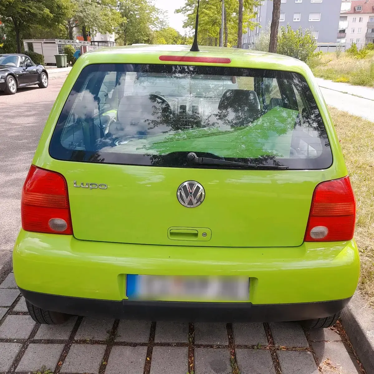 Gebraucht VW Lupo 50 PS (36 kW) 1999 Grün Kleinwagen