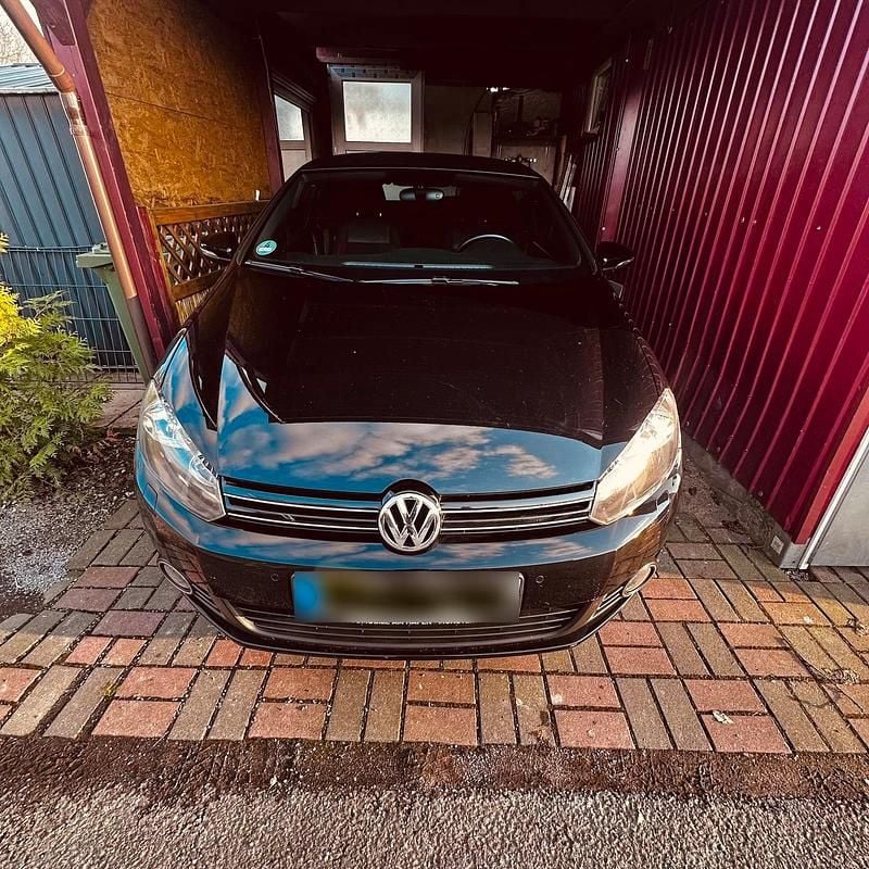 Gebraucht VW Golf Cabriolet 105 PS (77 kW) 2012 Schwarz Cabrio