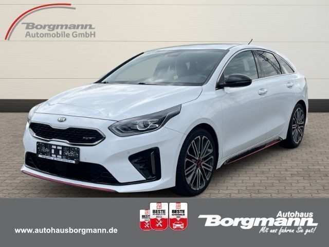 Hw2) deluxeweiss met. (weiss Gebraucht 2020 Kia ProCeed GT Kleinwagen | 18.490 € (Guter Preis) - Bild 1/4