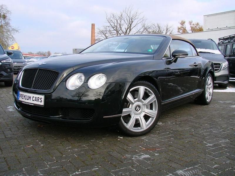 Gebraucht Bentley Continental GT Convertible 560 PS (411 kW) 2009 Midnight emerald pearl (metallic) Cabrio