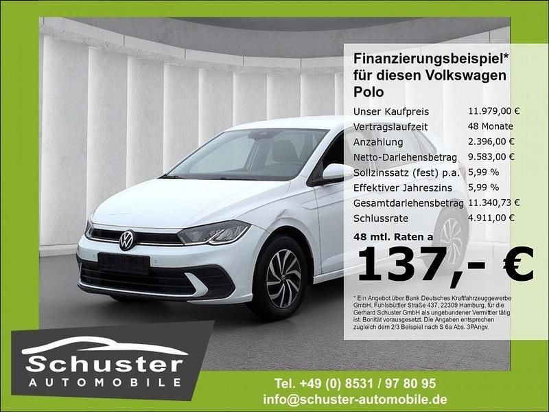 Gebraucht VW Polo 95 PS (69 kW) 2022 Weiss Kleinwagen