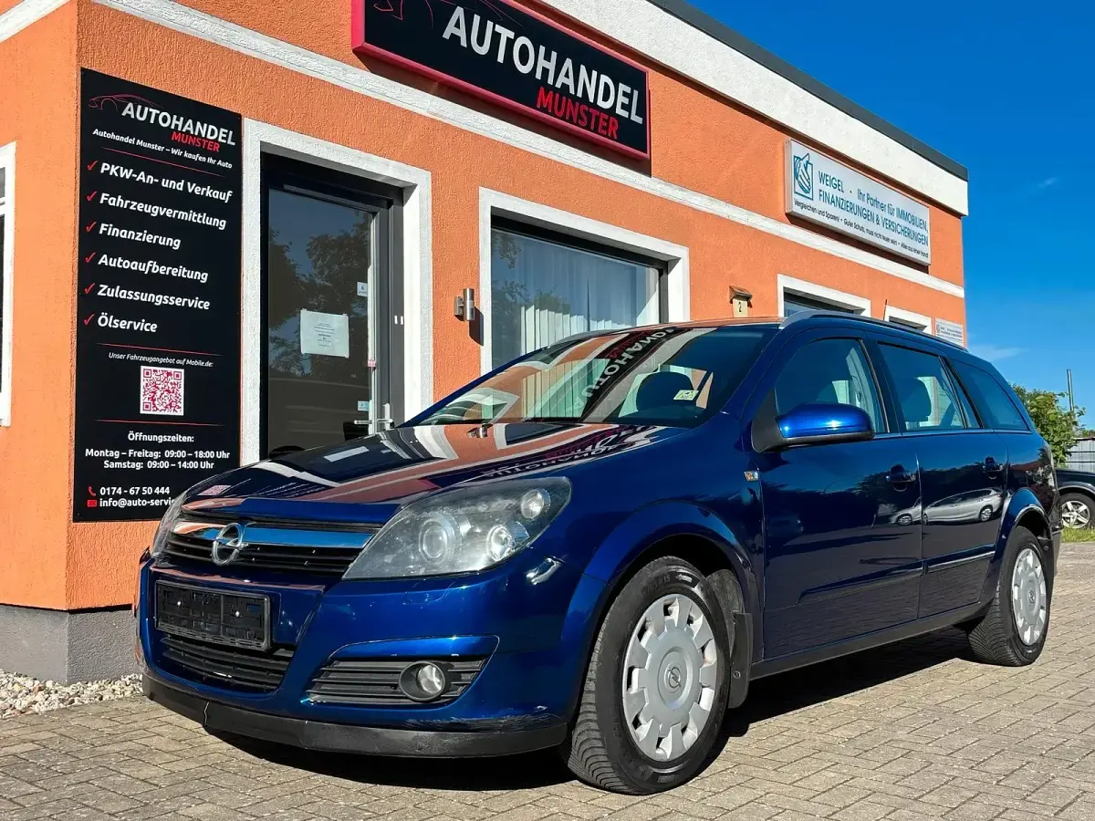 Gebraucht Opel Astra 125 PS (91 kW) 2005 Blau Kombi