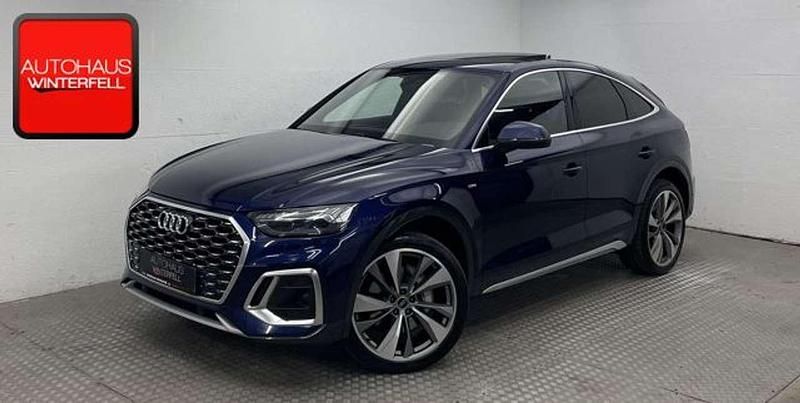 Blau Gebraucht 2023 Audi Q5 Sportback S-Line SUV | 41.800 € (Superpreis) - Bild 1/4