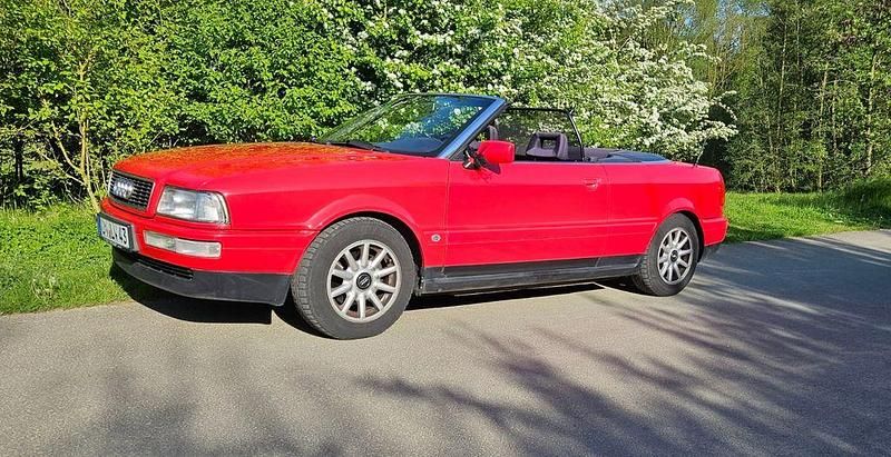 Rot Gebraucht 1994 Audi Cabriolet Cabrio | 8.499 € - Bild 1/4