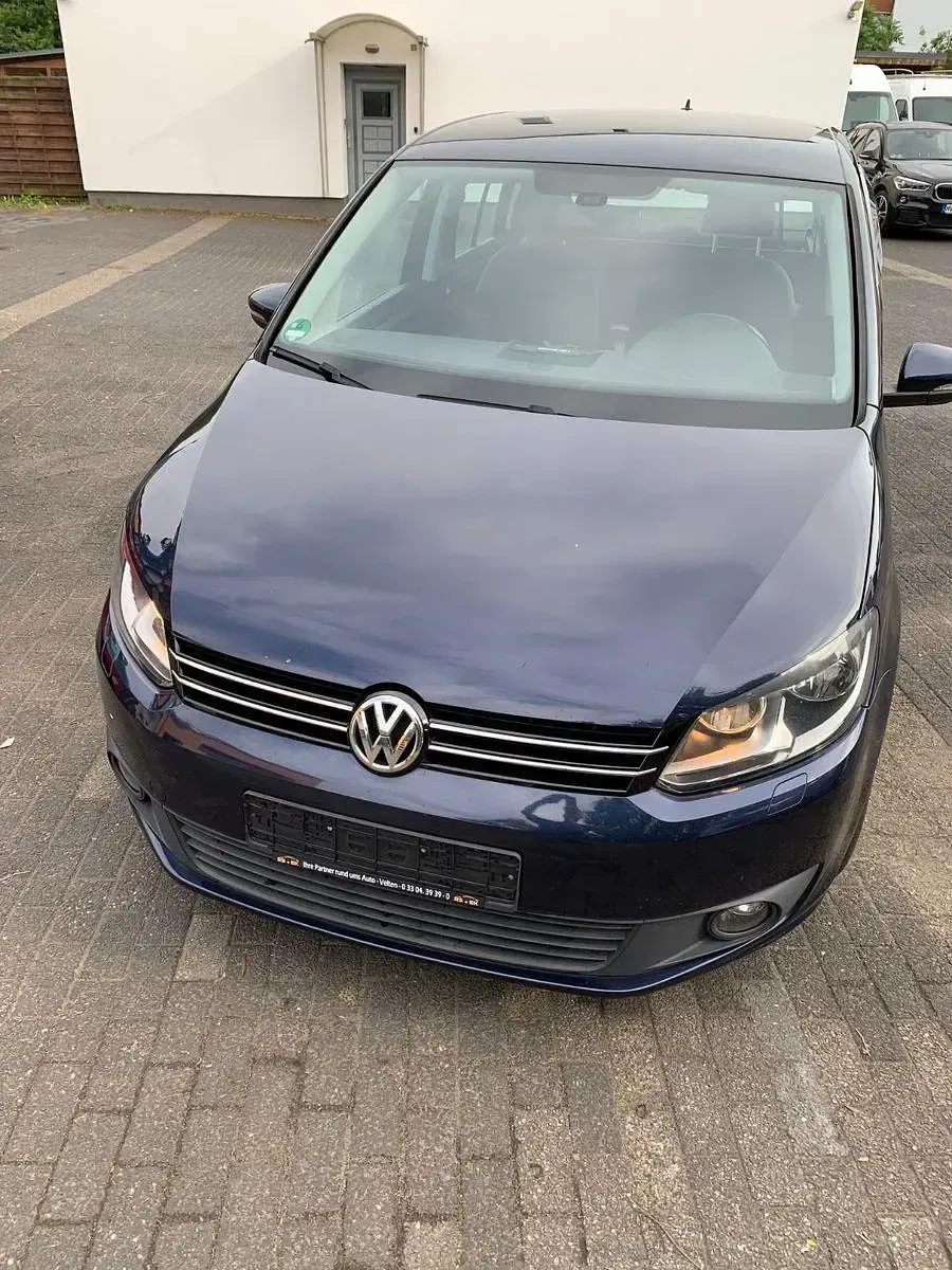 Gebraucht VW Touran 105 PS (77 kW) 2013 Blau Van / Kleinbus