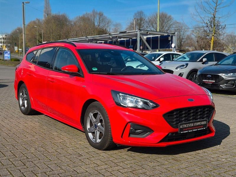 Gebraucht Ford Focus ST-Line 125 PS (91 kW) 2020 Rot Kombi
