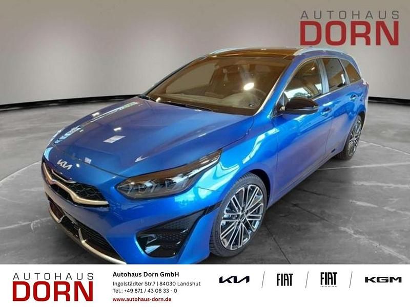 Blau Neu 2025 Kia Ceed Sportswagon GT-Line Kombi | 32.890 € (Teuer) - Bild 1/4