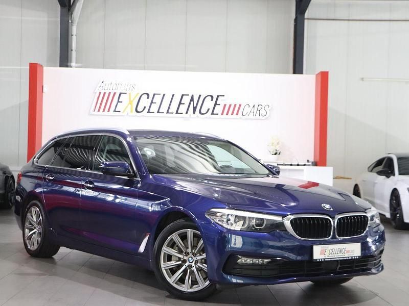 Blau Gebraucht 2017 BMW 530 Sport Line Kombi | 18.995 € (Guter Preis) - Bild 1/4