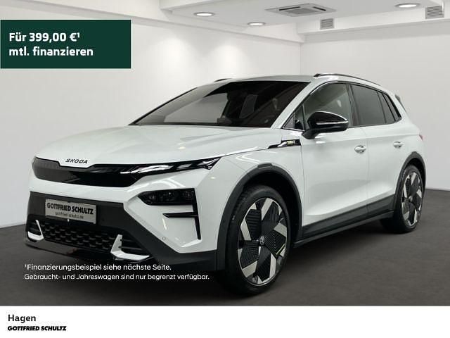 Moonweiss metallic Gebraucht 2025 Skoda Elroq RS SUV | 52.980 € (Etwas zu teuer) - Bild 1/4