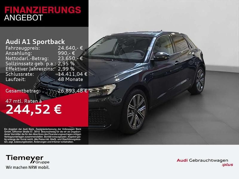 Manhattangrau metallic Gebraucht 2025 Audi A1 Advanced Kleinwagen | 24.640 € (Fairer Preis) - Bild 1/4