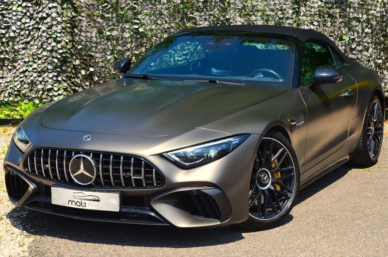 Grau Gebraucht 2022 Mercedes SL63 AMG AMG Cabrio | 136.850 € (Etwas zu teuer) - Bild 1/4