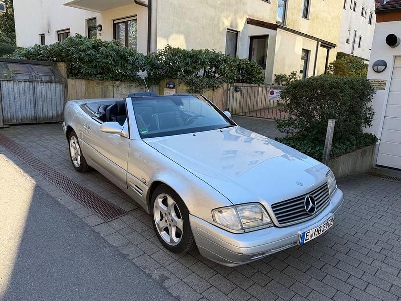Gebraucht Mercedes SL320 Edition 224 PS (164 kW) 2000 Silber Cabrio