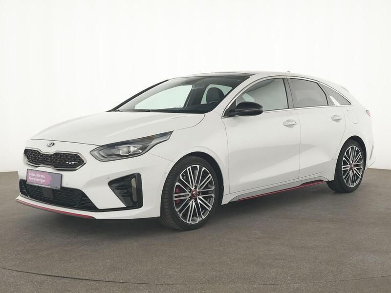Deluxeweiss Gebraucht 2021 Kia ProCeed GT Kleinwagen | 26.592 € (Fairer Preis) - Bild 1/4