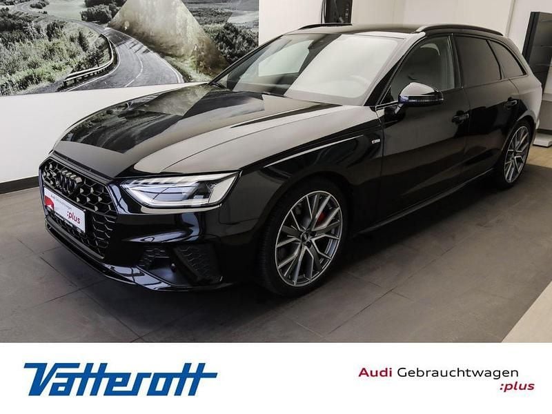 Schwarz Gebraucht 2021 Audi A4 S-Line Kombi | 33.880 € (Fairer Preis) - Bild 1/4